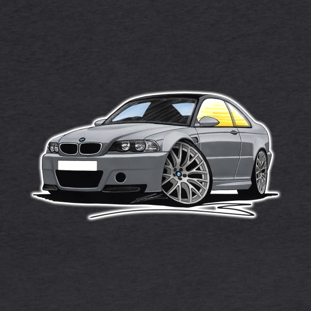 BMW M3 (e46) CSL Grey by y30man5